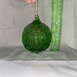 Moon and star glass ornament Weishar